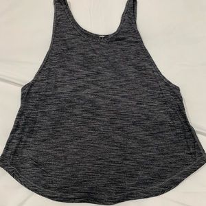 Dark gray Lululemon tank